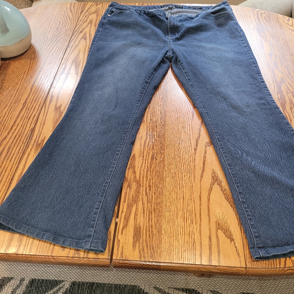 Salt Works Dark Blue Flare Jeans‎